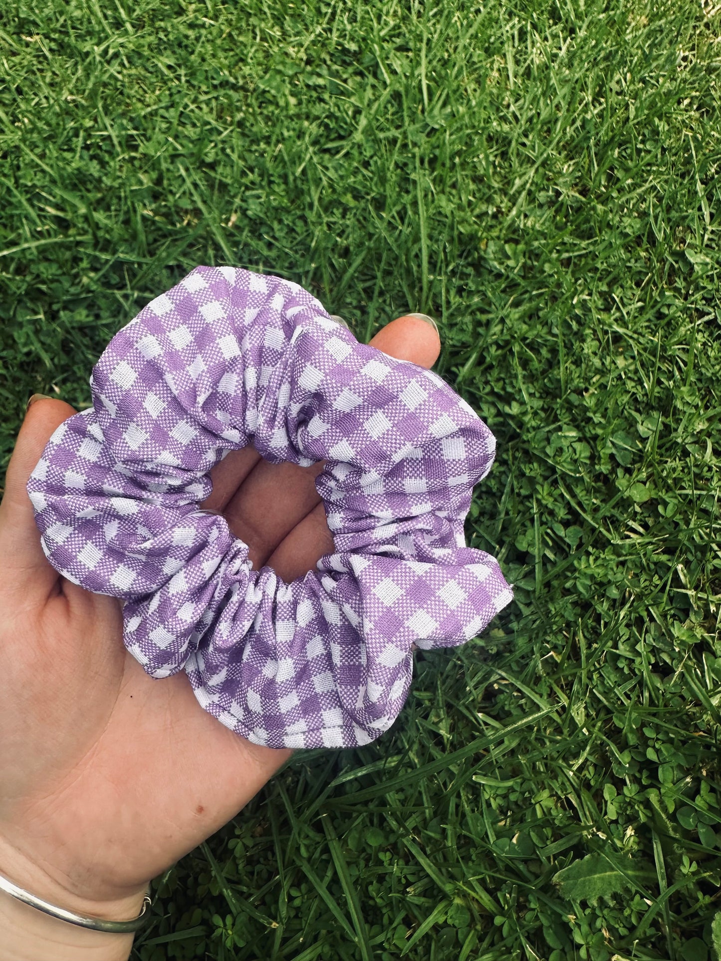 Cotton scrunchies