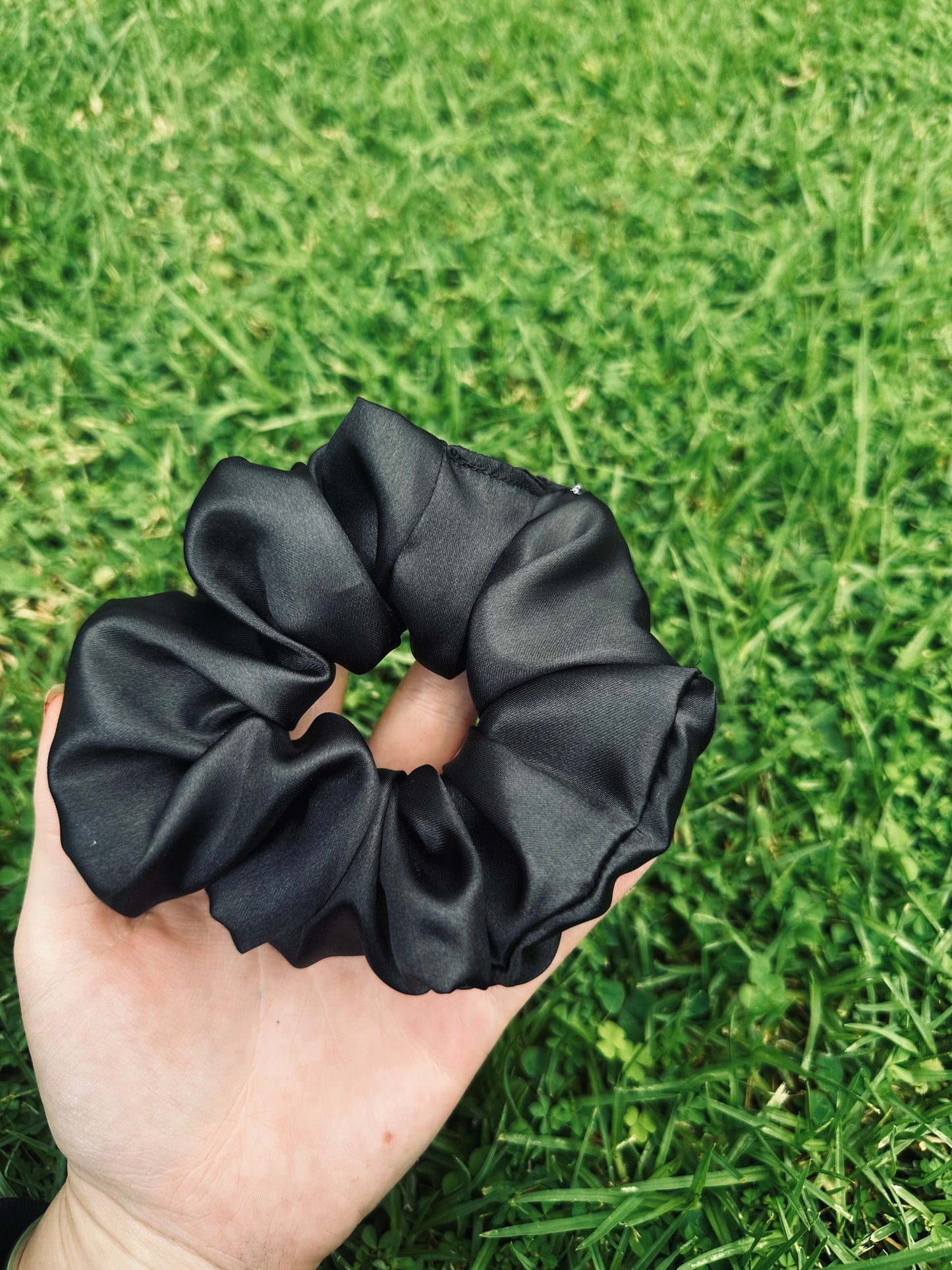 silk satin scrunchies